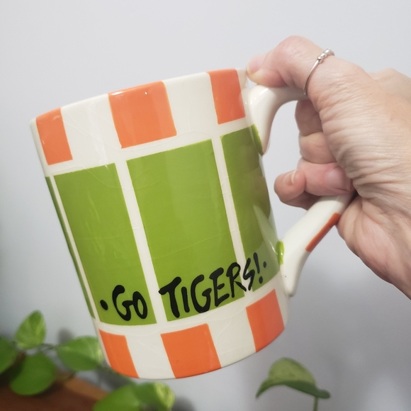 Clemson Tigers Oversized Coffee Mug Go Tigers - Picture 1 of 11